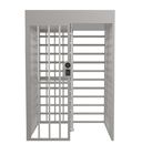 Access Control High Security Stainless Steel Full Height Turnstile