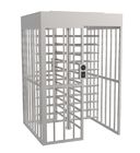 Access Control High Security Stainless Steel Full Height Turnstile