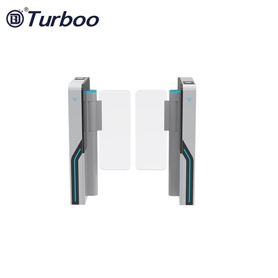 Puerta de oscilación peatonal compacta del edificio de oficinas AC100-240V del torniquete de la puerta de velocidad de diseño