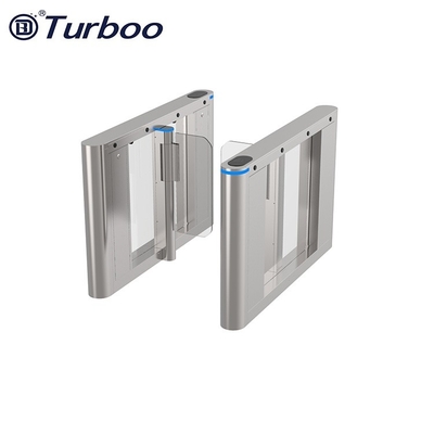 Puerta de rápido acceso de la barrera del oscilación del torniquete de la puerta de velocidad del control con la barra de la tira del LED