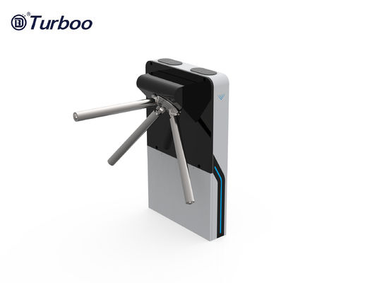 Control de acceso totalmente automático para peatones Puerta giratoria de acero laminado en frío con pintura de 1,5 mm de espesor