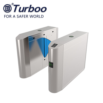 comprar Puerta electrónica del torniquete de la aleta de la aleta SUS304 para la piscina y los retretes online manufacture
