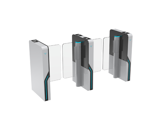 comprar Control de acceso lujo electrónico DC motor sin escobillas barrera de oscilación girasol para edificios de oficinas online manufacture