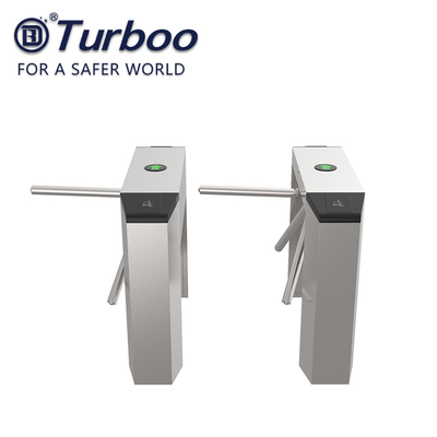 comprar Torniquete semi automático del control de acceso de la estación de tren de la puerta del torniquete del trípode online manufacture