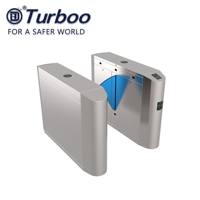 comprar Puerta electrónica del torniquete de la aleta SUS304 para la piscina y los retretes online manufacture