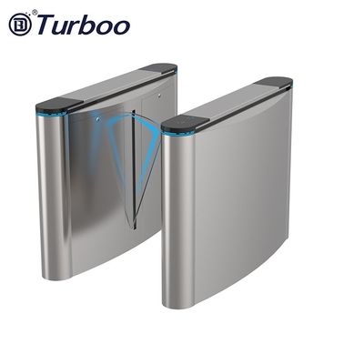 Temperature-Resistant Pedestrian Flap Barrier Gate with RFID/QR Code Sensor 5 paris