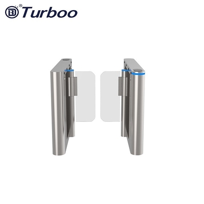 comprar Puerta sin cepillo de la barrera del oscilación del control de acceso del torniquete de la puerta de velocidad del motor servo online manufacture