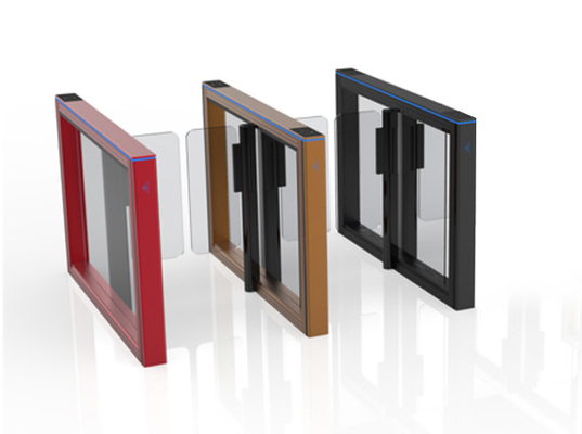 comprar Puerta de velocidad de aleación de aluminio Turnstile colores Puerta de barrera peatonal personalizada para edificios de oficinas online manufacture