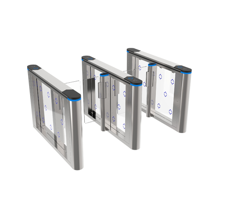 comprar Moderno estilo de diseño integrado puerta giratoria giratorios puertas de seguridad de oficina de acero inoxidable online manufacture