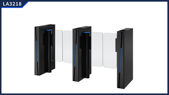 Secure Pederstrain Speed Gate for Community/Office Entrance Pass Width 600-900mm Infrared Sensor and QR Code