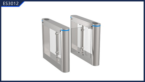 Smart 150W Swing Barrier Gate for 35 Persons/min Access Control in Office Building