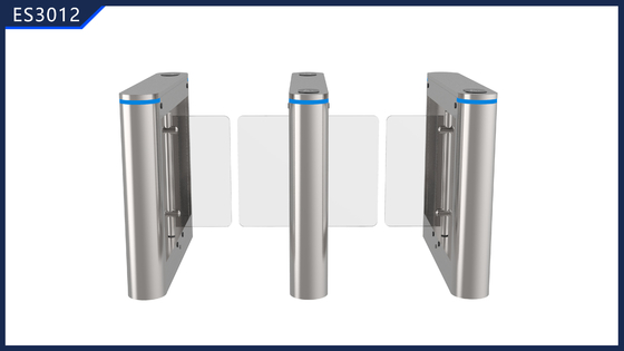 Smart 150W Swing Barrier Gate for 35 Persons/min Access Control in Office Building