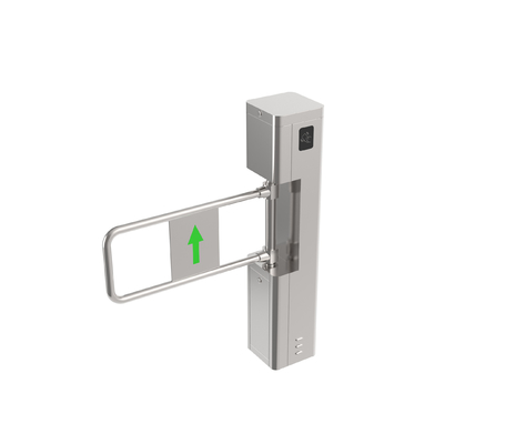 Swing Gate Mechanism with RFID/QR Code for Self Supermarket and GYM Security Control