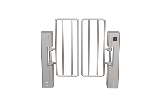 Swing Gate Mechanism with RFID/QR Code for Self Supermarket and GYM Security Control