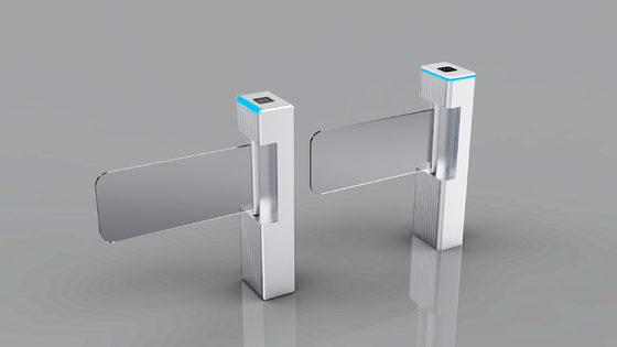 Swing Gate Mechanism with RFID/QR Code for Self Supermarket and GYM Security Control