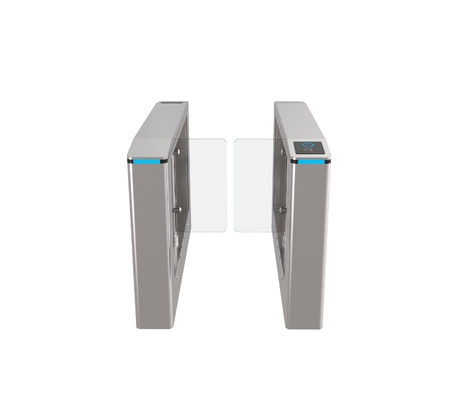 Smart QR Code Security Access Control Turnstile Gate Swing Turnstile Gate for Self Supermarket and GYM