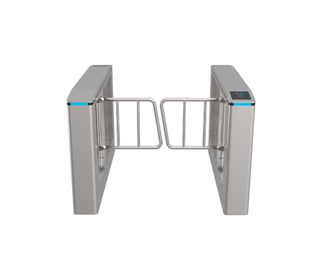 Smart QR Code Security Access Control Turnstile Gate Swing Turnstile Gate for Self Supermarket and GYM