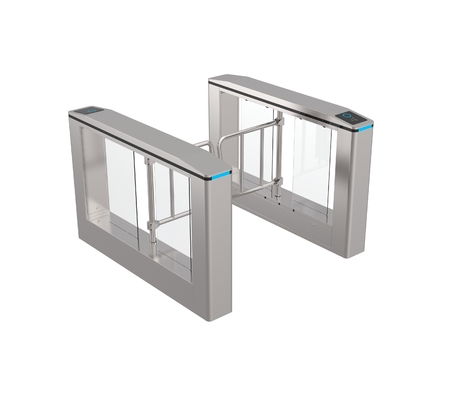 Smart QR Code Security Access Control Turnstile Gate Swing Turnstile Gate for Self Supermarket and GYM