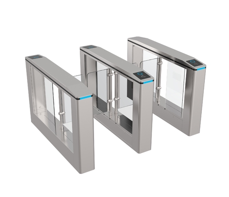 Smart QR Code Security Access Control Turnstile Gate Swing Turnstile Gate for Self Supermarket and GYM