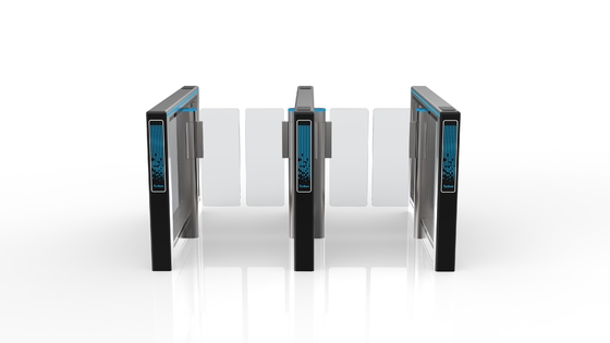 Pedestrian Speed Gate QR Code and 24V Brushless Servo Motor for Community Entrance