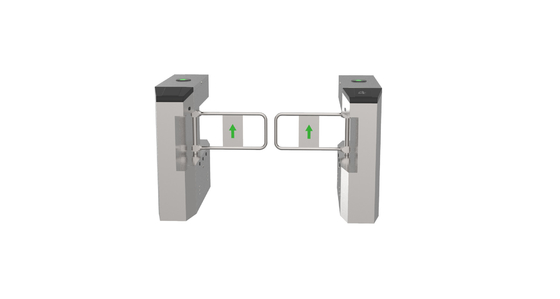 Infrared Sensor Enabled Access Control Swing Gate for Self-Service Supermarkets Gyms