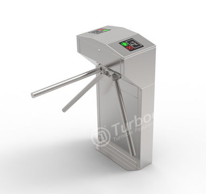 comprar Control de acceso peatonal de soldadura completo vertical de la puerta del torniquete del trípode online manufacture