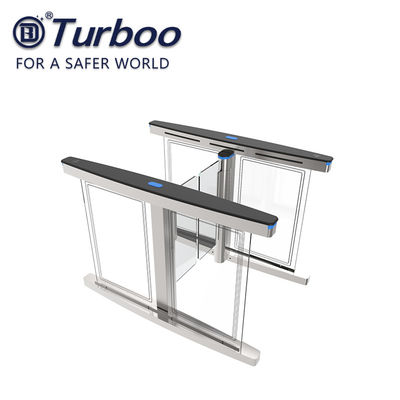 comprar Brazo de acrílico transparente del control de acceso de la puerta automática del torniquete con el motor servo cepillado online manufacture