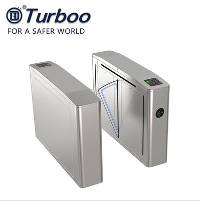 comprar Control biométrico del CE de la puerta de seguridad del torniquete de la aleta y del RFID aprobado del lector online manufacture