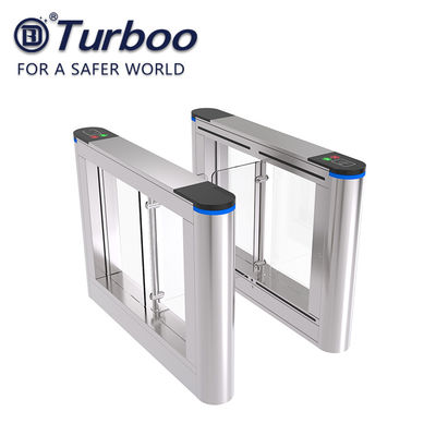 comprar torniquete 1.5m m de acrílico ancho de la puerta de oscilación de 900m m con la unidad del reconocimiento de cara online manufacture