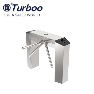 comprar Puerta del torniquete del trípode del reconocimiento del RFID, SUS de la puerta 304 de la barrera del trípode 100-240V, puerta de la barrera para el edificio de oficinas online manufacture