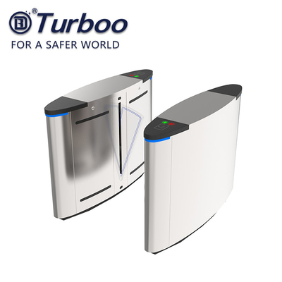comprar Media puerta del torniquete del control de acceso de la seguridad de la altura, acero inoxidable de la puerta de la barrera de la aleta online manufacture