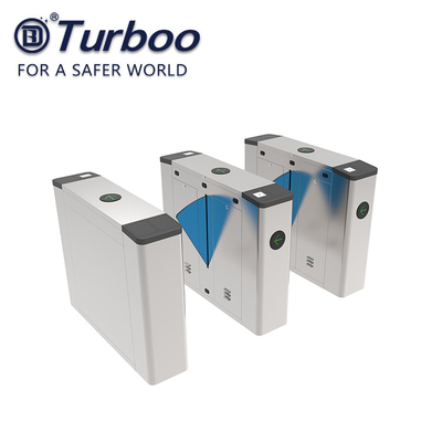 comprar Torniquete de la puerta del control de acceso, puerta de la barrera de la aleta, puerta peatonal de la barrera, puerta del control de flujo, acero inoxidable SUS304 online manufacture