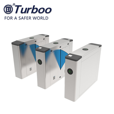 comprar Puertas electrónicas inteligentes del torniquete de la barrera de la aleta, torniquetes del acero inoxidable online manufacture
