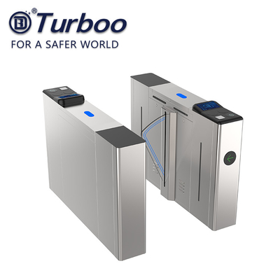 comprar E - Contacto seco de la barrera R485 de la aleta de la puerta 304SUS del torniquete del control de acceso de los boletos online manufacture