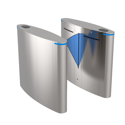 comprar Torniquete de la barrera de la aleta del control de acceso del lector del RFID, puerta de seguridad de la puerta de la barrera 220V para construir online manufacture