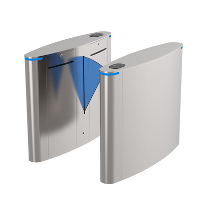 comprar Torniquete automático de la puerta del bafle del control de acceso del torniquete de la barrera de la aleta de la entrada online manufacture
