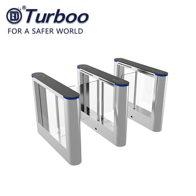 comprar Lector de tarjetas del torniquete de la puerta de seguridad del ISO 9001 RFID/barreras de cristal de la seguridad online manufacture