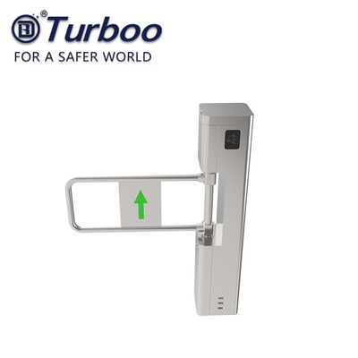comprar Entrada del supermercado de la puerta de la barrera del oscilación del acero inoxidable con la puerta de Smart Card online manufacture
