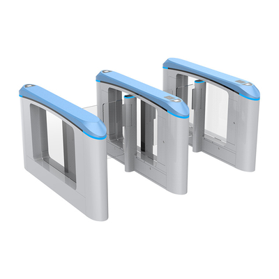 comprar La puerta de velocidad del edificio de oficinas SUS304 moderó el torniquete de cristal del control de acceso del panel online manufacture