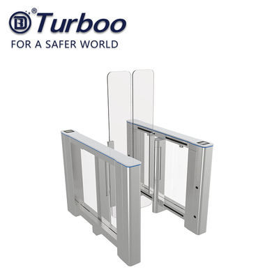 comprar Torniquete automático de la salida de la entrada del diseño flexible alto con alarmas de la luz de la voz y del estroboscópico online manufacture