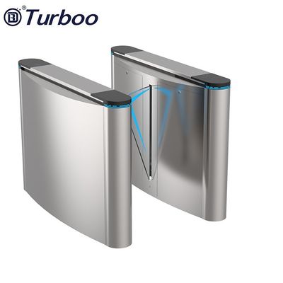 Puerta de barrera para peatones resistente a la temperatura con sensor de código RFID/QR 5 paris