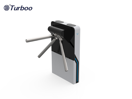 Control de acceso totalmente automático para peatones Puerta giratoria de acero laminado en frío con pintura de 1,5 mm de espesor