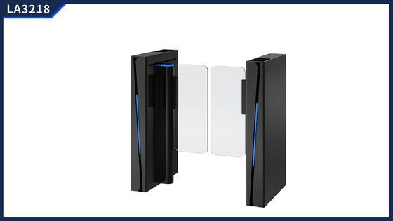 Secure Pederstrain Speed Gate for Community/Office Entrance Pass Width 600-900mm Infrared Sensor and QR Code