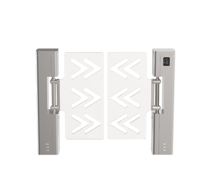 Swing Gate Mechanism with RFID/QR Code for Self Supermarket and GYM Security Control