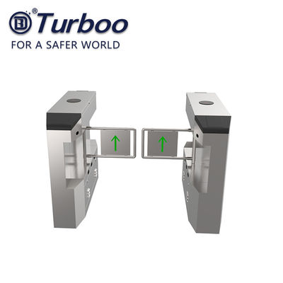 Material automático del acero inoxidable de las puertas 304 de Turnstyle del bafle eléctrico de la cerradura