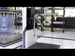 Puerta de velocidad de gimnasio con pantalla LED Puerta de publicidad