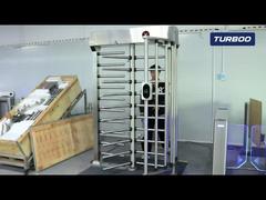 Presente la puerta de torniquete de altura completa GM537 SUS304 de 24 V para usted