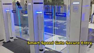 Ver nueva llegada Nova LA3219S Demostración Puerta de velocidad de control de acceso peatonal inteligente